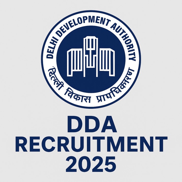 DDA Recruitment 2025 – Apply Online for 650+ ASO, JE, Patwari & Other Posts | Delhi Development Authority Jobs