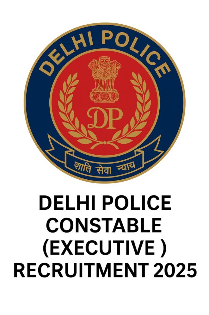 Delhi Police Constable (Executive) Recruitment 2025 – Apply Online for 7565 Male & Female Posts | SSC Notification