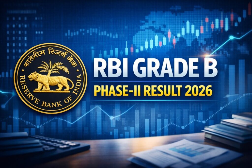 RBI Grade B Phase-II Result 2026 Out – Check Mains Result, Cut Off, Score Card