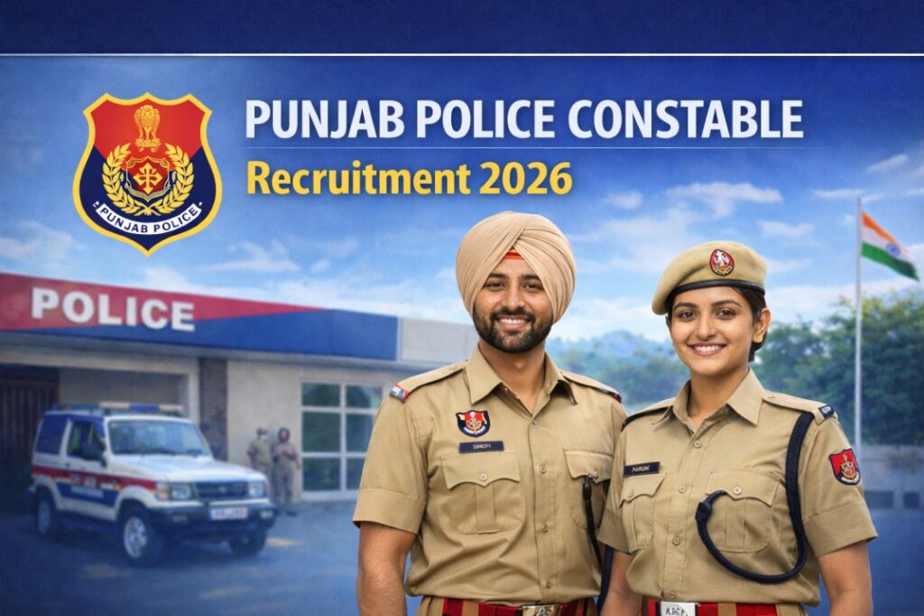 Punjab Police Constable Recruitment 2026 – Apply Online for 3298 Posts